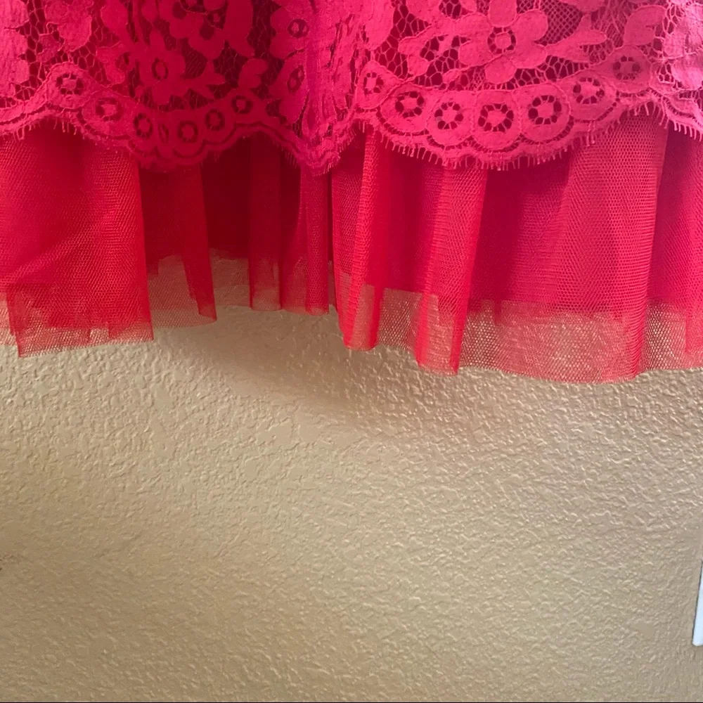 Rare Editions girls lace and tule party dress EUC - Picture 4 of 7